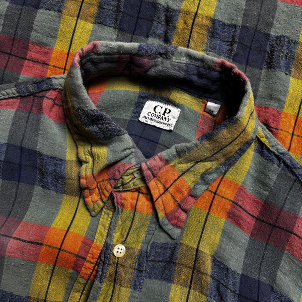 CP Company Ideas From Massimo Osti Check Shirt 1980's