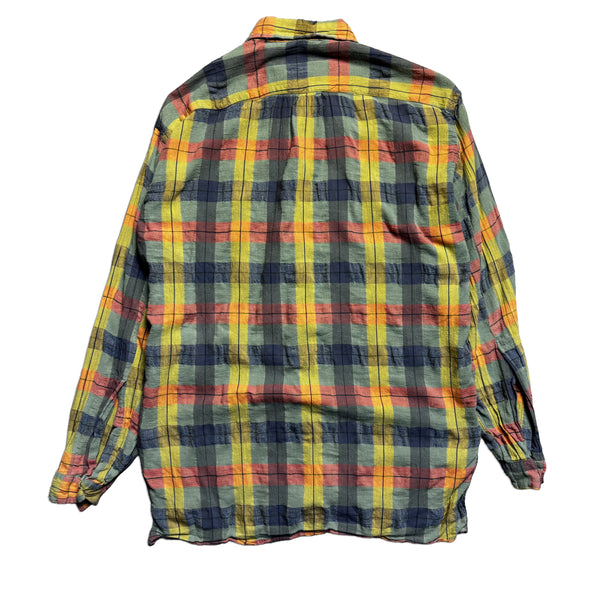 CP Company Ideas From Massimo Osti Check Shirt 1980's