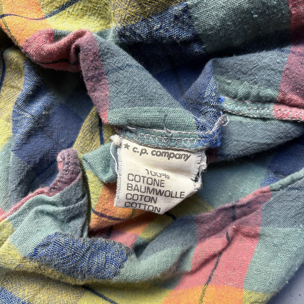 CP Company Ideas From Massimo Osti Check Shirt 1980's