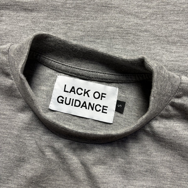 TOO HOT X Lack of Guidance Grey Long Sleeve T-Shirt