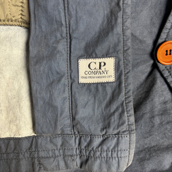 CP Company Ideas From Massimo Osti AW 1992 Continuative Garments Dual Layer Navy Parka (Copy)