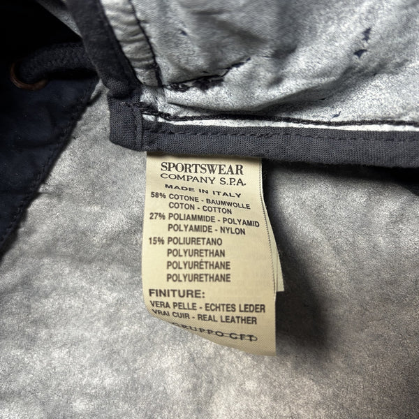 CP Company Ideas From Massimo Osti AW 1992 Continuative Garments Dual Layer Navy Parka (Copy)