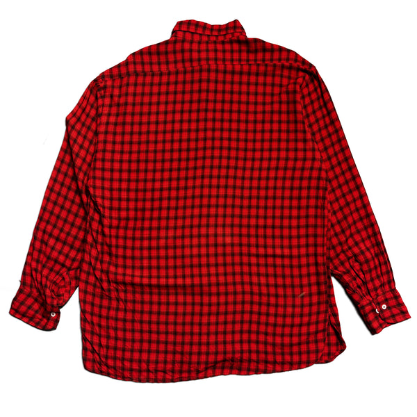 CP Company SS 1993 Ideas From Massimo Osti Red & Black Check Shirt