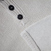Stone Island SS 1999 Quarter Button White Knit