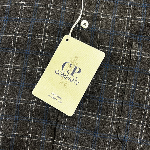 CP Company AW 1992 Ideas From Massimo Osti Grey Check Shirt