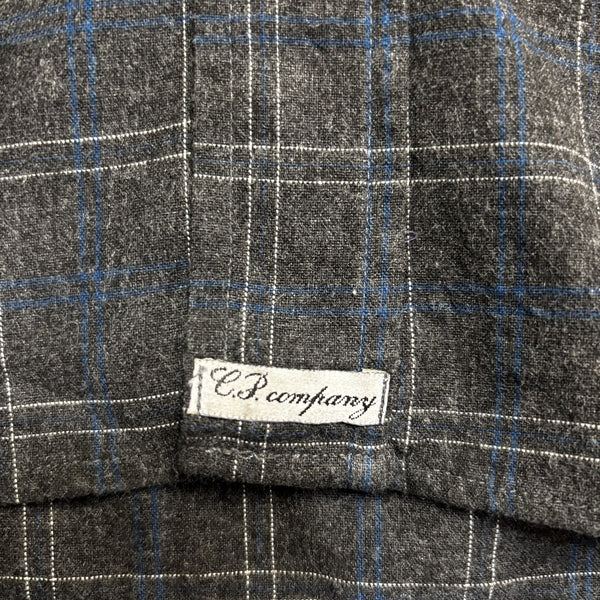 CP Company AW 1992 Ideas From Massimo Osti Grey Check Shirt