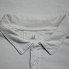 CP Company Stone White Long Sleeve Polo Shirt circa 2000's