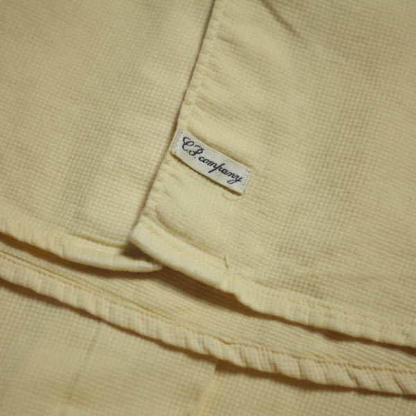 CP Company SS 1998 Mustard Yellow Short Sleeve Shirt