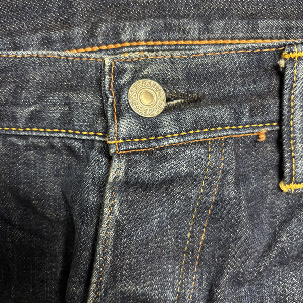 Vintage Evisu Made In Japan Red Gull Denim Jeans circa 1990's