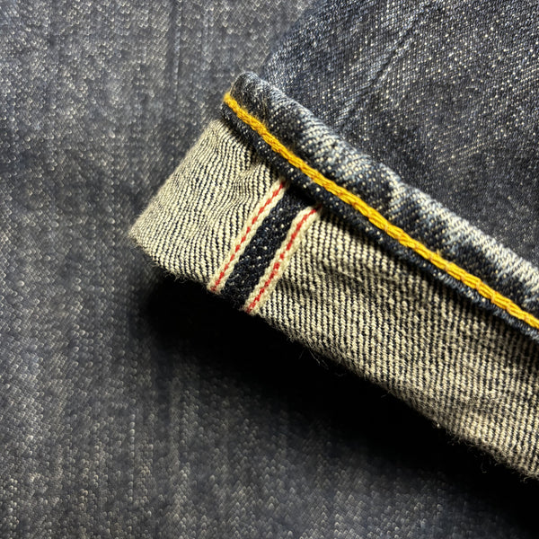 Vintage Evisu Made In Japan Red Gull Denim Jeans circa 1990's