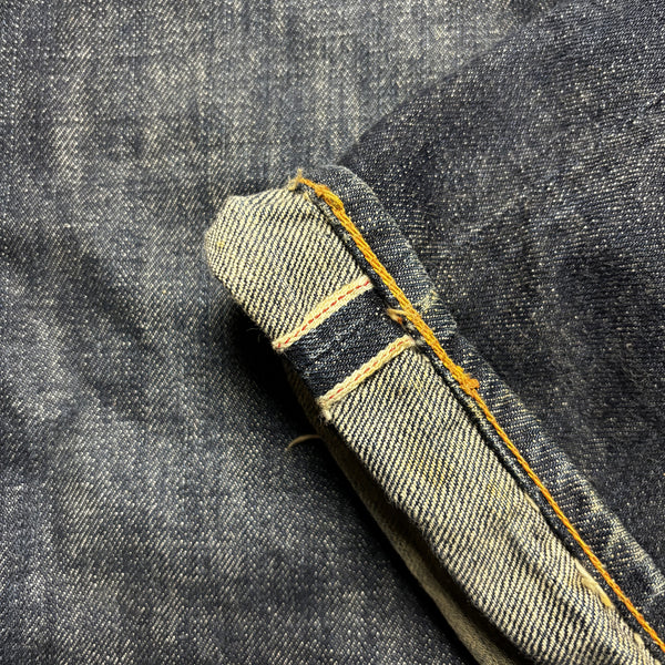 Vintage Evisu Made In Japan Red Gull Denim Jeans circa 1990's