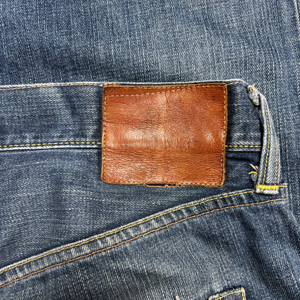 Vintage Evisu Red Gull Denim Jeans circa 2000's