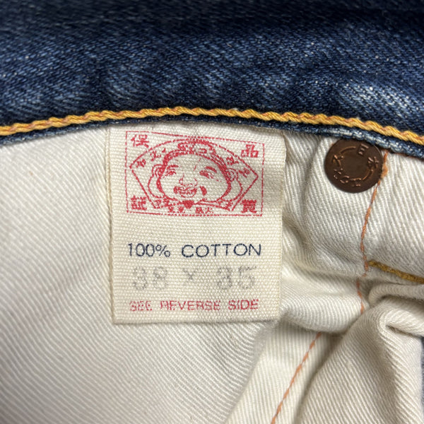 Vintage Evisu Red Gull Denim Jeans circa 2000's