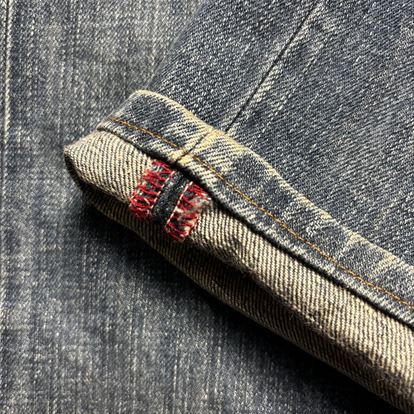 Vintage Evisu Red Gull Denim Jeans circa 2000's