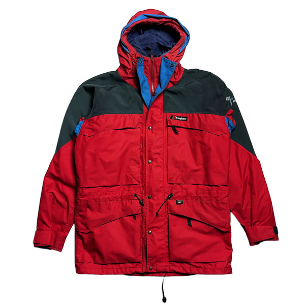 Berghaus Mera Peak Red/Blue Gore Tex Jacket circa 1990's