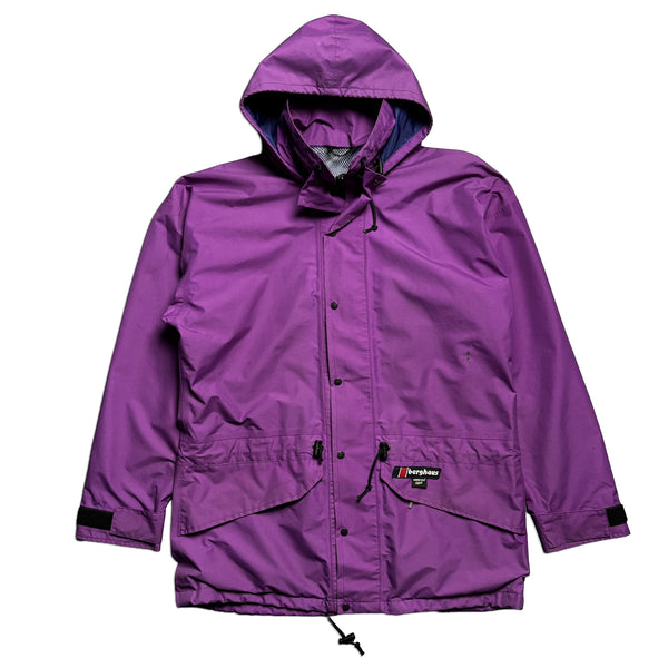 Berghaus Gore Tex Purple Shell Jacket circa 1990's