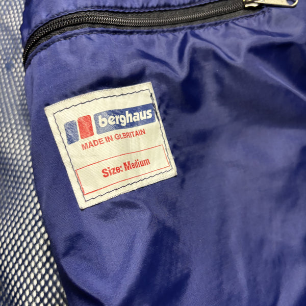 Berghaus Gore Tex Purple Shell Jacket circa 1990's