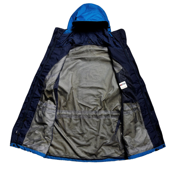 Berghaus Meru Gore Tex Blue & Navy Jacket circa 1990's