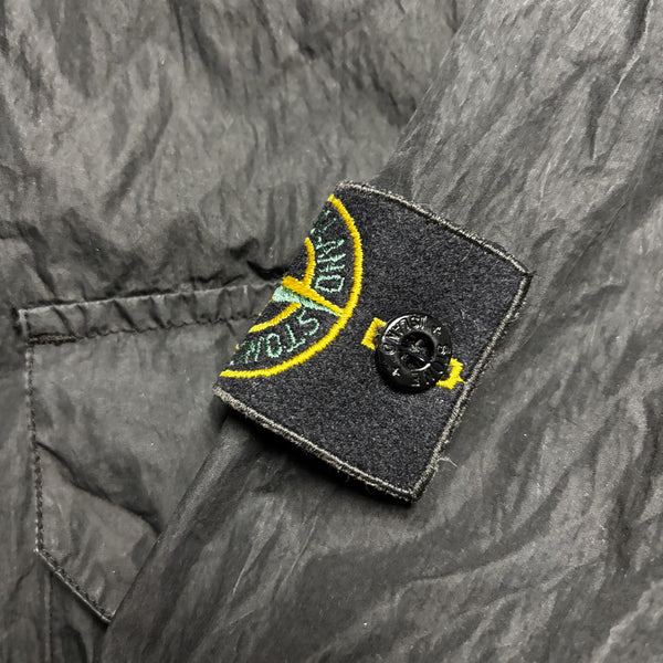 Stone Island SS 2003 Black Nylon Overshirt