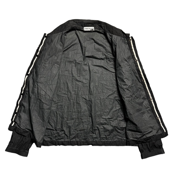 Stone Island SS 2003 Black Nylon Overshirt