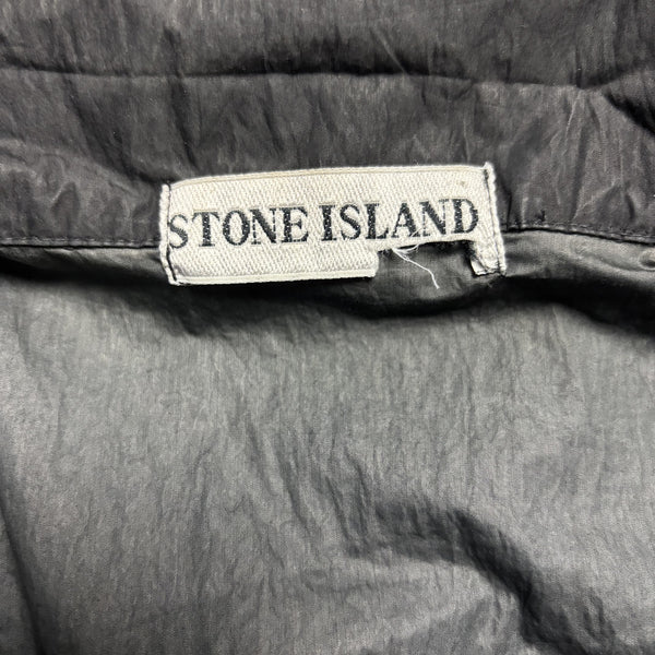 Stone Island SS 2003 Black Nylon Overshirt