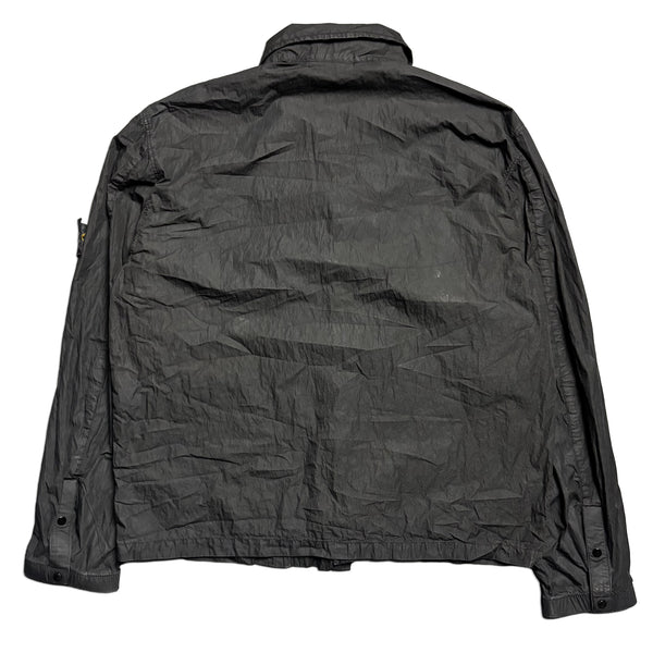 Stone Island SS 2003 Black Nylon Overshirt