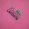 Vintage Chemise Lacoste Pink Graphic T-Shirt circa 1980's