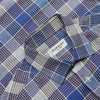 Yves Saint Laurent YSL Pour Homme Blue Check Shirt circa 1990's