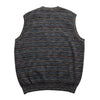 Example By Missoni Multicolour Striped Patterned Knit Vest circa 1980's