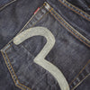 Vintage Evisu Made In Japan Embroidered Denim Jeans circa 1990's