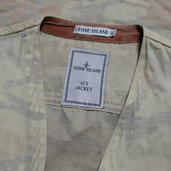 Stone Island SS 1990 Ice Camo Vest