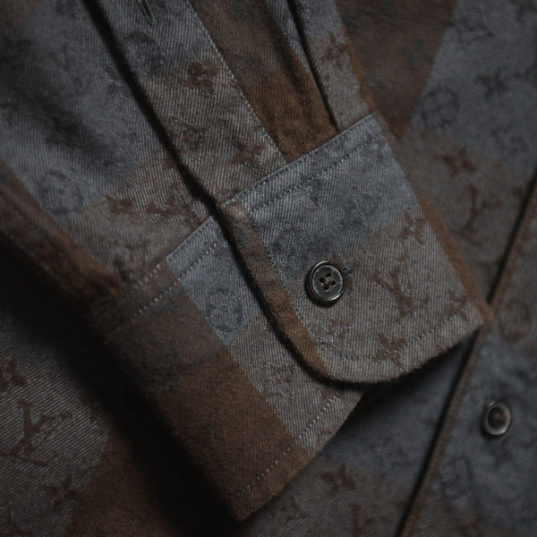 Louis Vuitton Pre Collection AW 2016 Monogram Flannel Shirt
