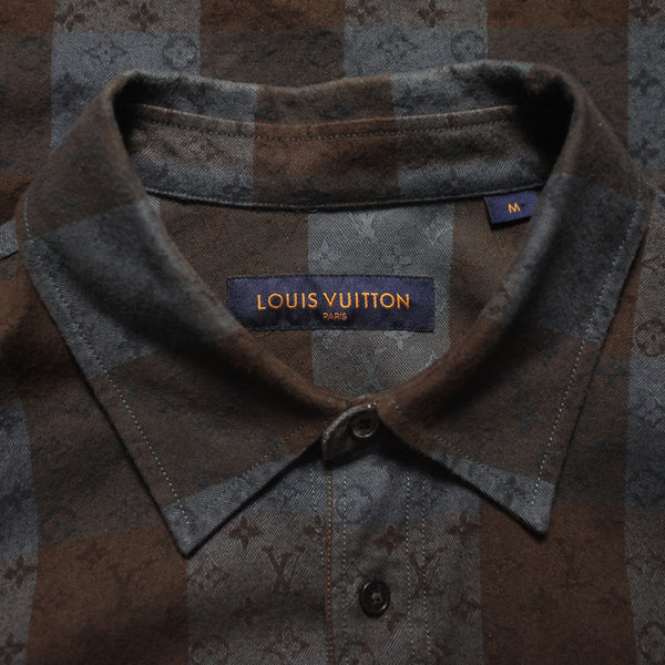 Louis Vuitton Pre Collection AW 2016 Monogram Flannel Shirt