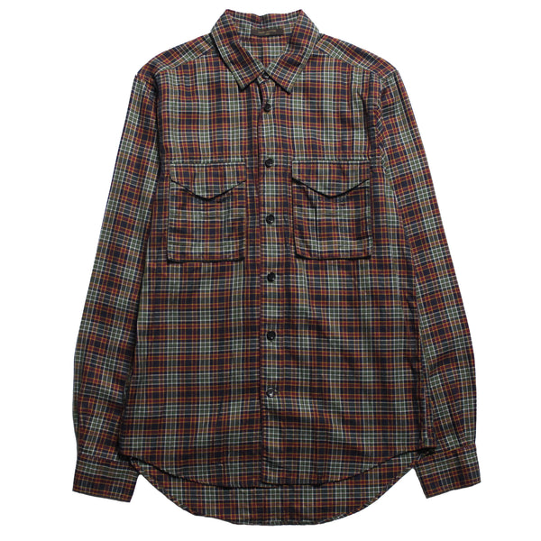 Louis Vuitton AW 2013 Sample Fine Check Shirt