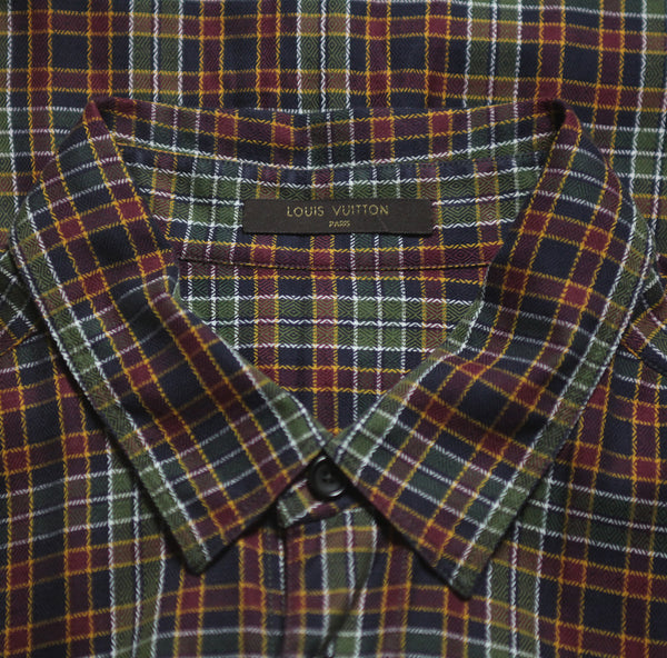Louis Vuitton AW 2013 Sample Fine Check Shirt