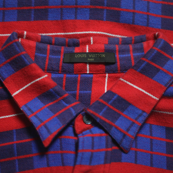 Louis Vuitton One Off Sample AW 2014 Flannel Shirt