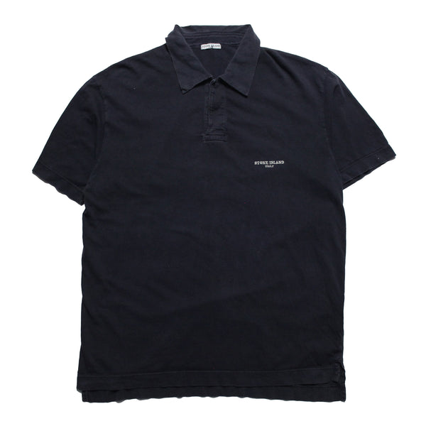 Vintage Stone Island SS 2005 Polo Shirt Navy