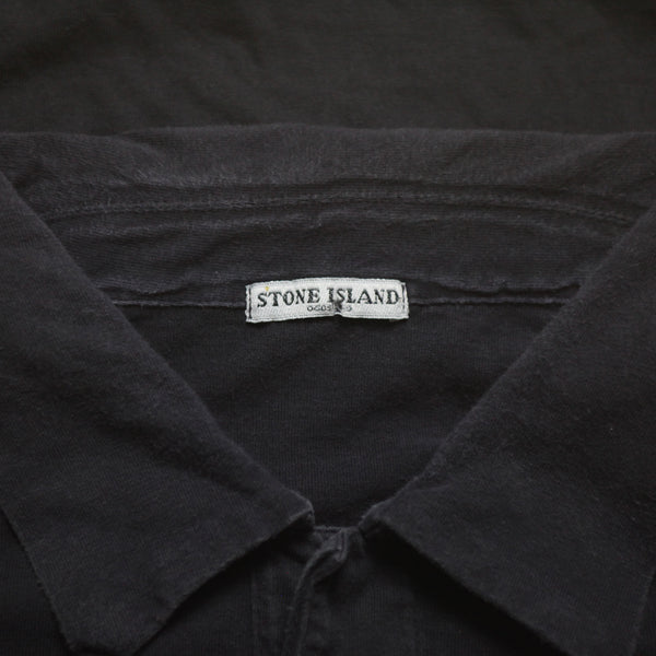 Vintage Stone Island SS 2005 Polo Shirt Navy