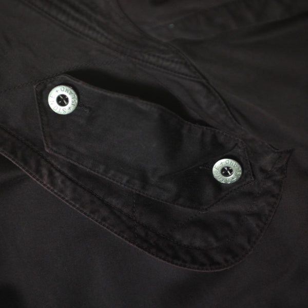 Vintage Stone Island Raso Gommato Jacket Burgundy Circa early 1990s