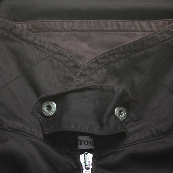 Vintage Stone Island Raso Gommato Jacket Burgundy Circa early 1990s