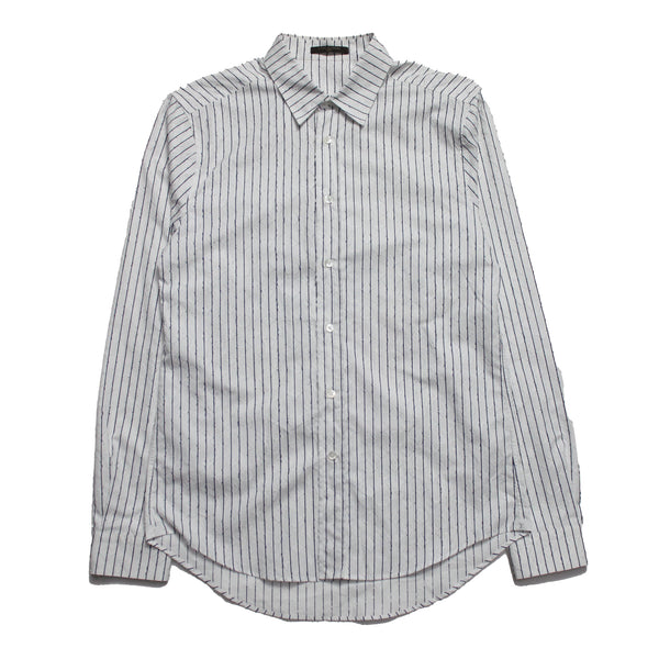 Vintage Louis Vuitton SS 2016 Sample Striped Monogram Shirt