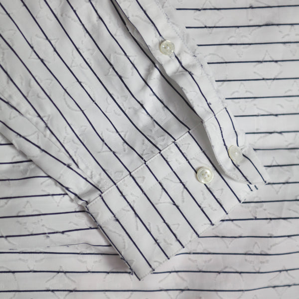 Vintage Louis Vuitton SS 2016 Sample Striped Monogram Shirt