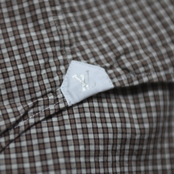 Archive Louis Vuitton SS 2012 Sample Checked Short Sleeve Shirt