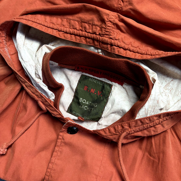 Boneville BNV Orange Boating Jacket circa late 1980's