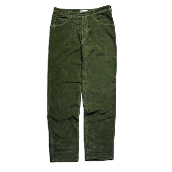 Vintage Stone Island Marina AW 1992 Moleskin Green Jeans
