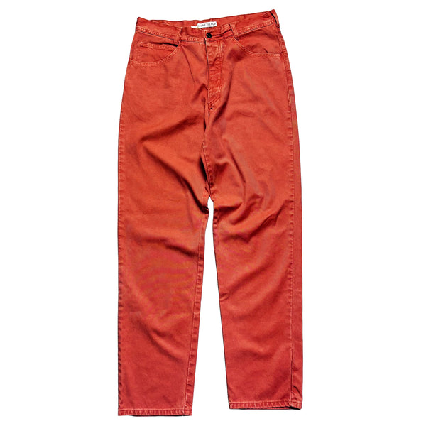 Vintage Stone Island Marina AW 1992 Orange Jeans
