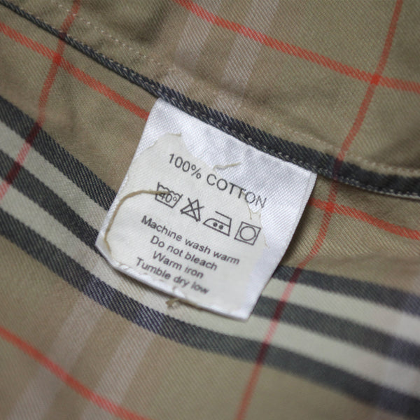 Burberry London Nova Check Shirt circa 2000's