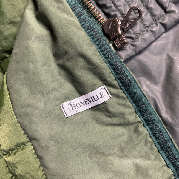 Vintage Boneville BNV AW 92 Skiwear Green Parka Jacket