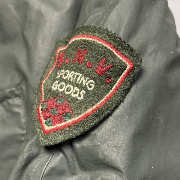 Vintage Boneville BNV AW 92 Skiwear Green Parka Jacket