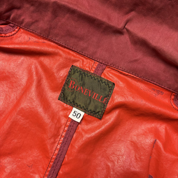 Boneville BNV SS 1992 Red Hooded Deck Jacket